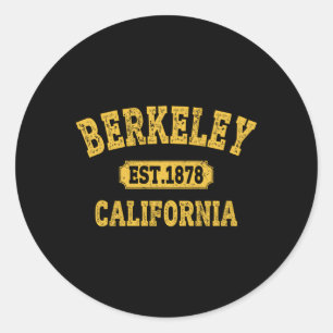 Cali Berkeley California CA Berkeley Ronde Sticker