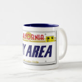 Cali-Borden Tweekleurige Koffiemok (Voorkant rechts)