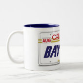 Cali-Borden Tweekleurige Koffiemok (Links)