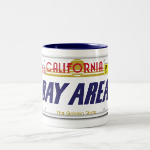 Cali-Borden Tweekleurige Koffiemok