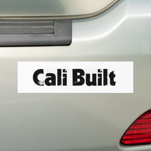 Cali Built bumper sale Bumpersticker (Op auto)