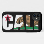 Cali California Flag Case-Mate iPhone Case (Achterkant (horizontaal))