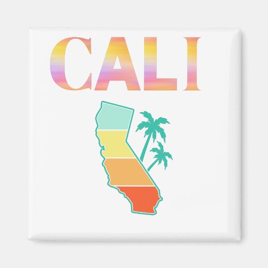 Cali California Magneet (Voorkant)
