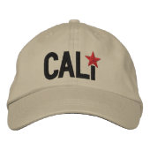 Cali California Republic STAR Embroidery Pet (Voorkant)