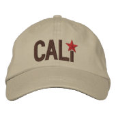 Cali California Republic STAR Embroidery Pet (Voorkant)