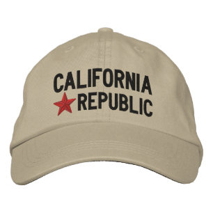 Cali California Republic STAR Embroidery Pet