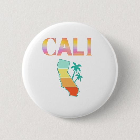 Cali California Ronde Button 5,7 Cm (Voorkant)