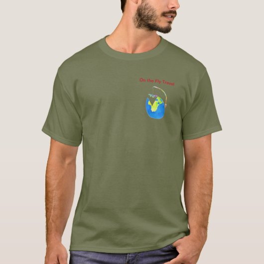Cali Casual Workout- en dag T-shirt (Voorkant)