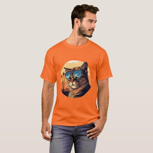 Cali Cat T-shirt (Voorkant volledig)