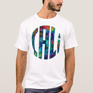 Cali Circle Colorful Stropdas-Dye for California F T-shirt