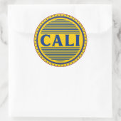 Cali City Pride Embleem – Colombiaanse identiteit Ronde Sticker (Tas)
