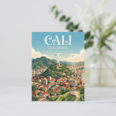 Cali Colombia Briefkaart (Staand voorkant)