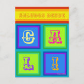 Cali Colombia kleur vakantie Briefkaart (Voorkant)