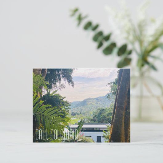 CALI COLOMBIA, oerwoud Briefkaart (Staand voorkant)