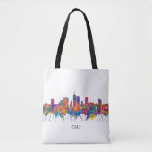 Cali Colombia Skyline Tote Bag (Voorkant)