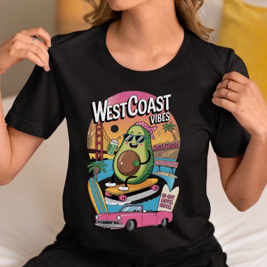Cali Cool Avocado T-shirt