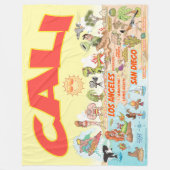 CALI Fleece Blanket Deken (Voorkant)