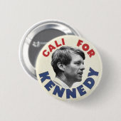 Cali for Kennedy Button (Voorkant /achterkant)