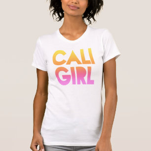 Cali Girl T-shirt California Sunset T Shirt Womens