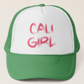 Cali Girl Trucker Hat Pet (Voorkant)