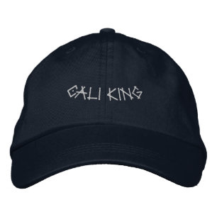 CALI KING Koninklijk geïnspireerde hoofddeksels Na Geborduurde Pet
