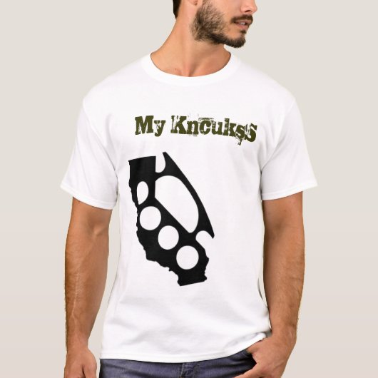 Cali Knuckles T-shirt (Voorkant)