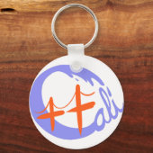 Cali++ logo sleutelhanger (Voorkant)