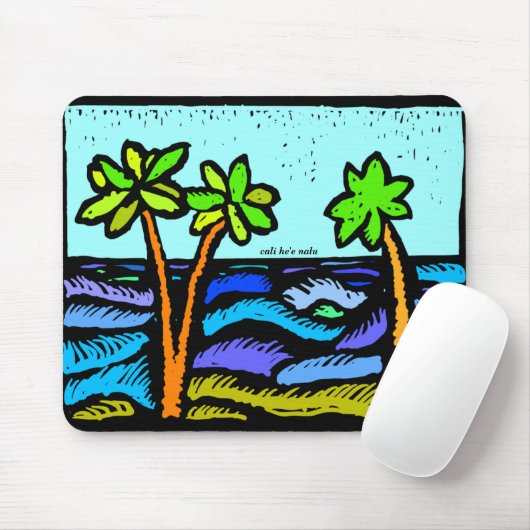 Cali Ocean mousepad Muismat (Met muis)