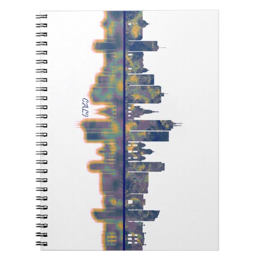 Cali Skyline Notitieboek (Voorkant)