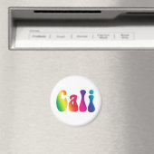 Cali Stropdas-Dye California Hippie Logo Magneet (Insitu (Vaatwasser))