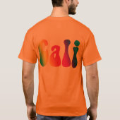 Cali Stropdas-Dye California Hippie Logo T-shirt (Achterkant)