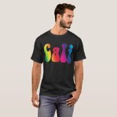 Cali Stropdas-Dye California Hippie Logo T-shirt (Voorkant volledig)