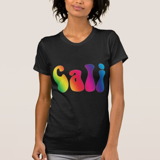 Cali Stropdas-Dye California Hippie Logo T-shirt (Voorkant)