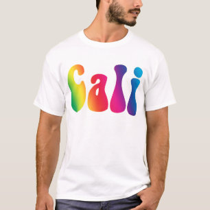 Cali Stropdas-Dye California Hippie Logo T-shirt