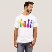 Cali Stropdas-Dye California Hippie Logo T-shirt (Voorkant volledig)