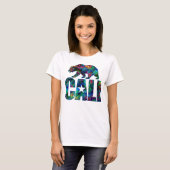 Cali Stropdas-Dye Logo en Grizzly Beer T-shirt (Voorkant volledig)