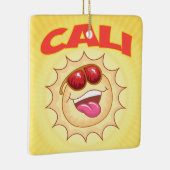 CALI Sunny California Ceramic Ornament (Rechts)