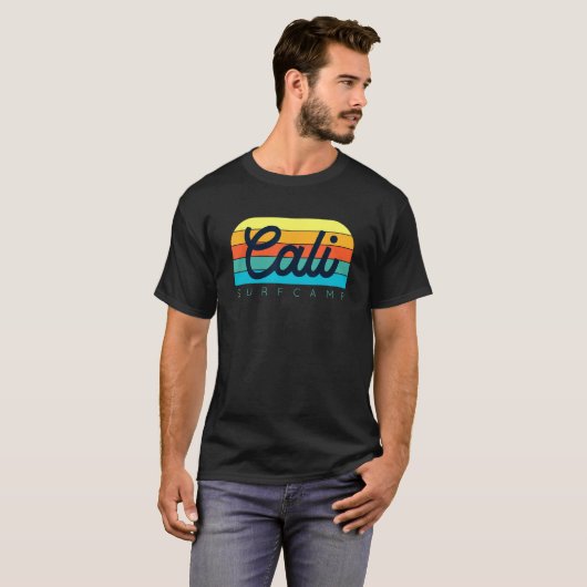 Cali Surf Camp T-shirt (Voorkant volledig)