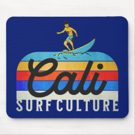 Cali Surf Culture Retro Style Muismat