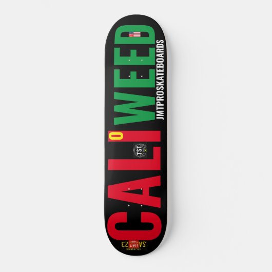 CALI WIEDE JMT Skateboard (Voorkant)