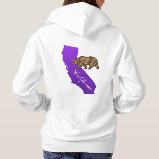 Cali/Women's Basic Hooded Sweatshirt/Personalized Hoodie (Achterkant)