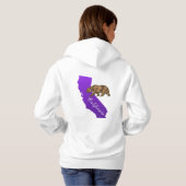 Cali/Women's Basic Hooded Sweatshirt/Personalized Hoodie (Achterkant volledig)
