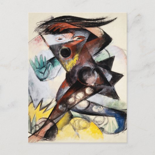 Caliban - Beeldje voor "The Tempest" Briefkaart (Voorkant)