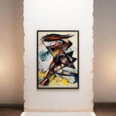 Caliban beeldje voor The Tempest van Franz Marc Poster