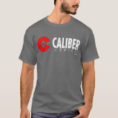 Caliber Comics logo grijs T-shirt (Voorkant)