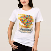 CalibrateMind Hoodie Tri-Blend T-shirt (Voorkant)