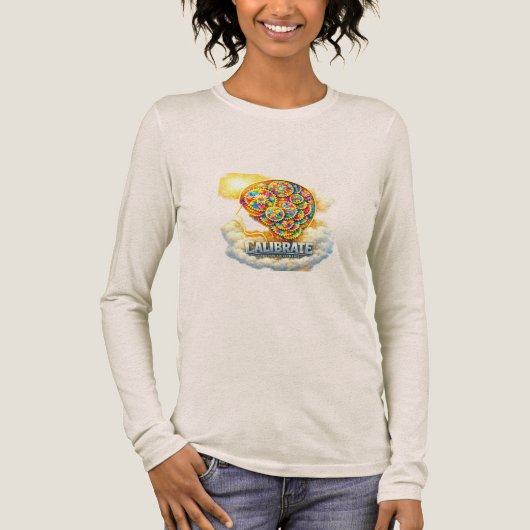 CalibrateMind Tri-Blend T-shirt (Voorkant)