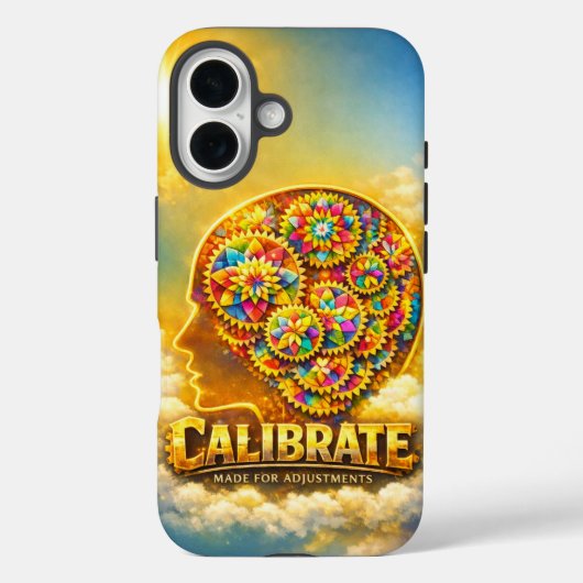 CalibreerGeest Case-Mate iPhone Case (Achterkant)