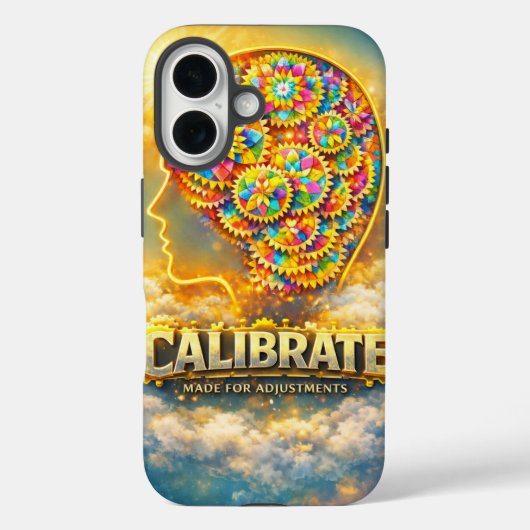 CalibreerGeest Case-Mate iPhone Case (Achterkant)
