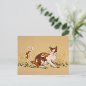 Calico Autum Briefkaart (Staand voorkant)